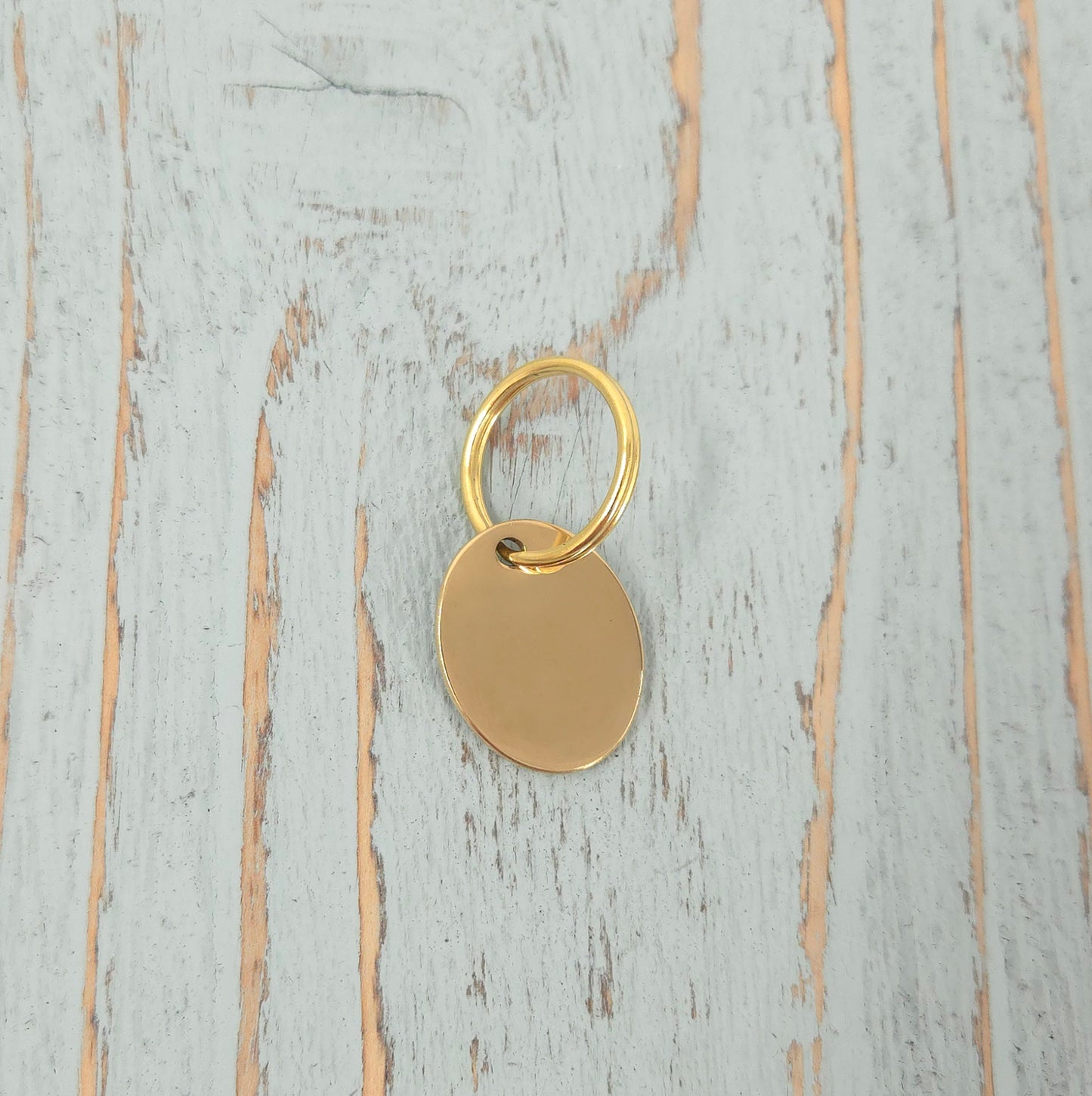 Brass Oval Horse Tack Tag - 20 x 25 mm - Custom Engraved - Bridle | Blanket | Halter