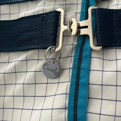 Custom Engraved Blanket Tag 25mm – Stainless Steel